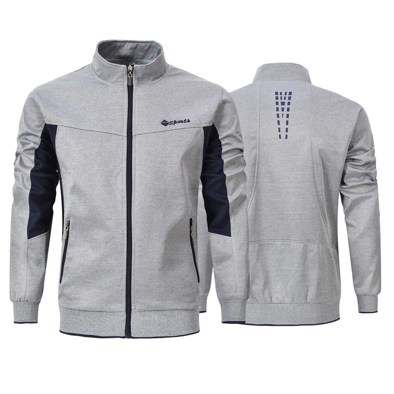 TBMPOY Men's Jersey Top and Bottom Sportswear Set, Sweatshirt, Running