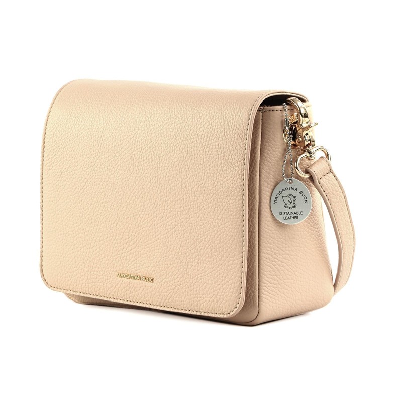 Mandarina Duck Women's Mellow Leather HANTING Bag, Lamb's Wool