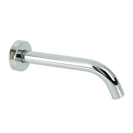 Symphony Round Bath Spout - Wall Mounted - Luxury Chrome