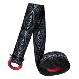 VERDEPAPAYA Mat Strap Carrier and Stretch Handmade Cotton, Adjustable Holder for Yoga, Pilates, Gym - Natural and Sustainable