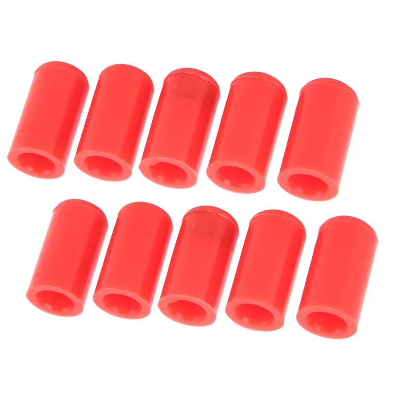 10 Pcs 10mm Automotive Vacuum Hose Cap Silicone Waterproof Ozone