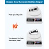Stainless Faucet Head Replacement with 15 Adapters Compatible with Moen/Delta/Kohler