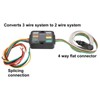 Trailer Wiring Converter Powered 3 to 2 Wire Trailer Tail