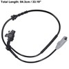 A ABSOPRO ABS Sensor Rear Left Right Suitable for Peugeot