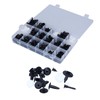 415pcs Car Retainer Clips Auto Plastic Fasteners 18 Kinds Push