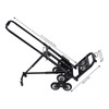 Portable Stair Climbing Cart, Three-Wheel Chassis Portable Stair Climber, Hand