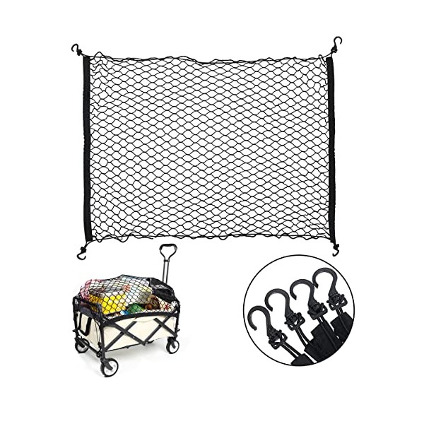 LINJIULI ,Cargo Net for Collapsible Folding Utility Wagon,Outdoor Folding Folding