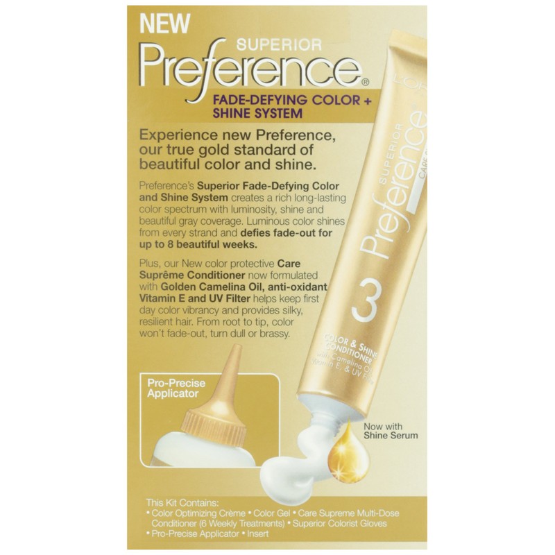 L'Oreal Paris Preference #3 Soft Black, Chocolate Truffle, 1 Count