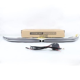ECAHAYAKU DRL With Sequential Switchback Turn Signal For Toyota Tundra Sequoia 2022 2023 2024 LED Daytime Running Light Car Driving Lamp Auto Headlight Accessory 12V