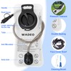 WADEO Hydration Bladder 2L, Leak Proof Water Bladder with Clean