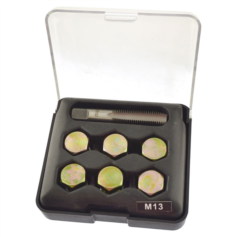 Sump Plug/Oil Drain Repair/Rethreader Kit M12 - M13 Thread AN044