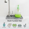 Splash Catcher Guard and Soap Sponge Holder, Splash-proof Water Absorbent