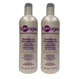 Aphogee Shampoo for Damaged Hair, 16 oz (Pack of 2)
