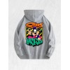 Stay Wild Cartoon Dog Hoodie 100% Cotton US Warehouse 7