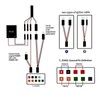 Touch Sliding Desktop Computer Power Switch RGB Lighting External PC