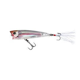 Yo-Zuri 3DR Popper Floating Lure, 2 5/8", Real Glass Minnow