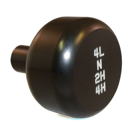 Knight Design Shift Knob for Jeep Dana 300 transfer case, black