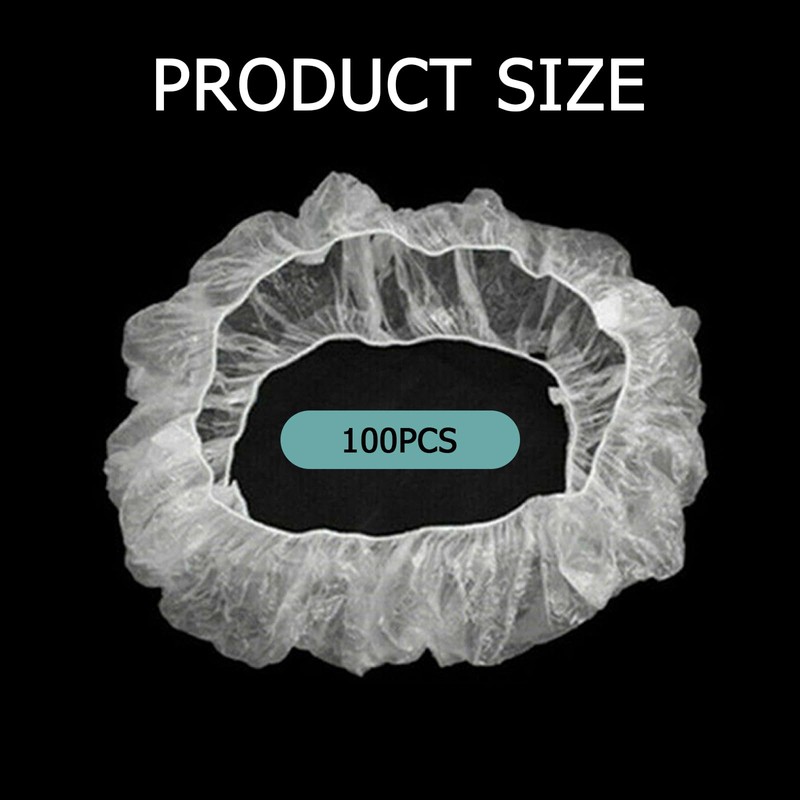 Merdege 100PCS Disposable Car Steering Wheel Covers, Dustproof Elastic Plastic