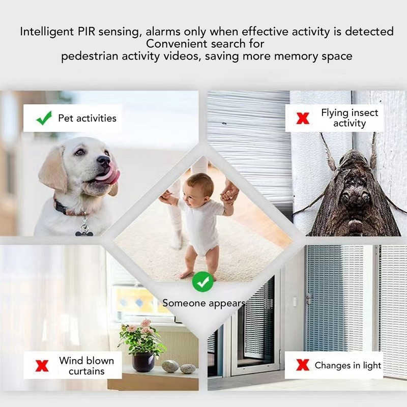 P3 Mini Wifi Camera 1080P HD Video Shooting Night Vision