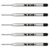Quality Ballpoint Pen Refills, Medium Point. Compatible with Parker Ball
