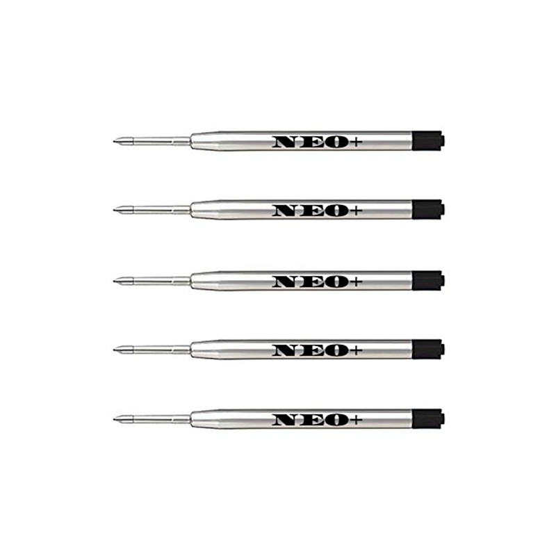 Quality Ballpoint Pen Refills, Medium Point. Compatible with Parker Ball