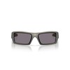 Oakley OO9014 Gascan Sunglasses, Matte Transparent Olive Ink/Prizm Grey Polarized,