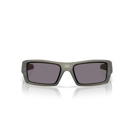 Oakley OO9014 Gascan Sunglasses, Matte Transparent Olive Ink/Prizm Grey Polarized, 60 mm