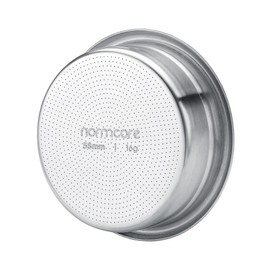 Normcore 58mm Precision High Extraction Basket, 16 g Espresso Portafilter Basket, Includes Paper Filters (200pcs) and 58.5mm Puck Screen, 0.8mm Thickness, 0.28mm Hole Diameter, 16g