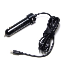 FLGAN 65W USB-C DC Reiseadapter Autoladegerät für Lenovo 40AK0065WW HP 5TQ76AA 12V Laptop Ladegerät Netzteil