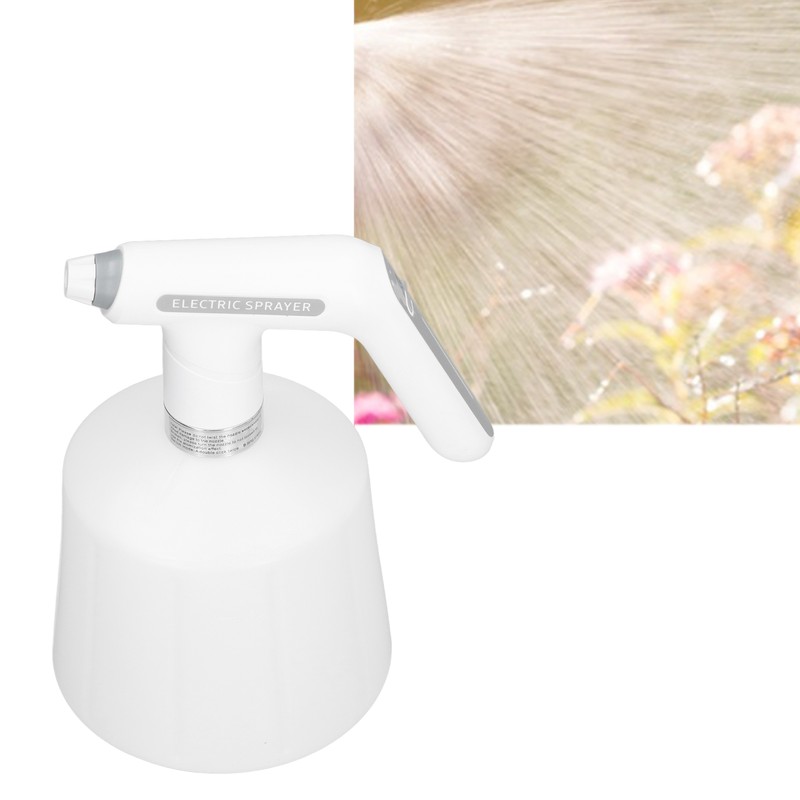 Electric Spray Bottle 2000mah USB Charging ABS and HDPE Rotating