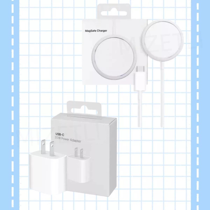 MIZETLI Cargador 20w Carga Rápida, Cargador Inalambrico 15w