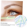 Mikinona Ergonomic Eyelash Brush Lash Brow Comb Spoolies Makeup Tools