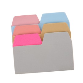 FUNOMOCYA 90pieces Color Index Note Papers Sticky Tabs for School Office Reusable Memo Pads for Organizing Notebooks Planners Removal Cute Pastel Stickers