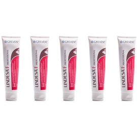 LINDESA F Professional Skin Protection Cream with Beeswax (5 x 100 ml Tube)