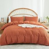 Freyamy Seersucker Bed Linen (155 x 220 cm), 2-Piece Set,