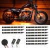 LEDGlow 10pc Advanced Orange LED Motorcycle Accent Neon Underglow Lighting