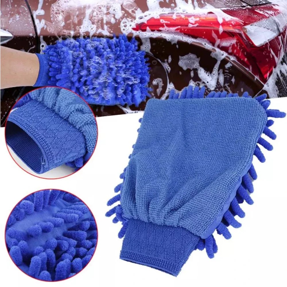car washer mitt microfiber