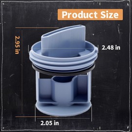 Siemens Lint Sieve Washing Machine 00647920 for Washing Machine and Washer Dryer Replacement Part Lint Sieve Suitable for Bosch Siemens Neff Constructa 605010 647920 Filter Sieve Lint Filter Washing