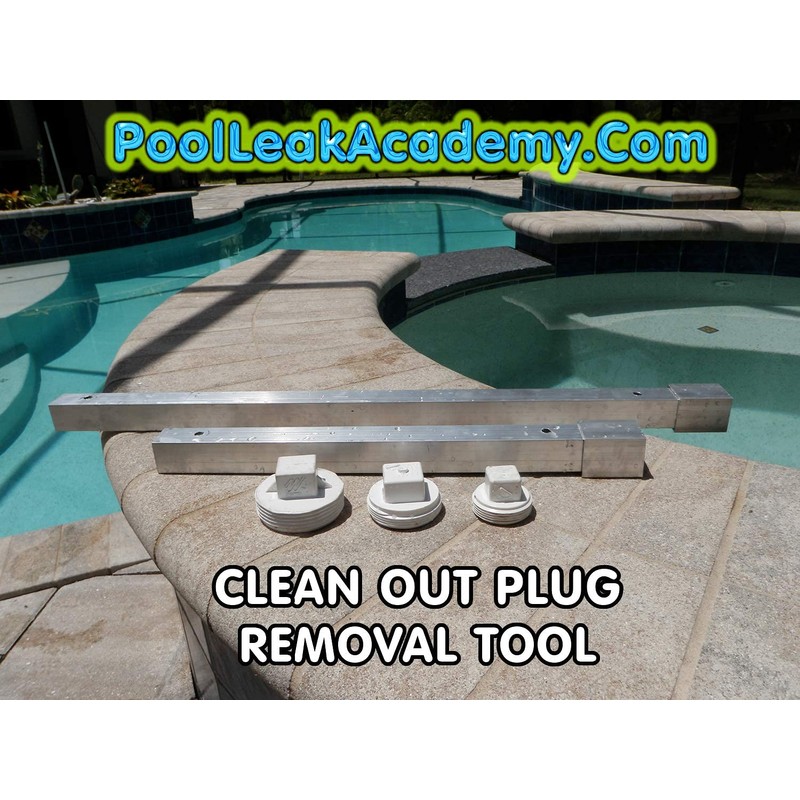 Pool Tool Clean Out Plug Wrench for 1.5 and 2"