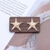 Sttiafay Boho Starfish Earrings Gold Starfish Stud Earrings Large Starfish