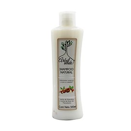 Arbol Verde Shampoo Natural Hidratante con Leche de Almendras y Leche de Nuez de Macademia. 500 ml.                                                   