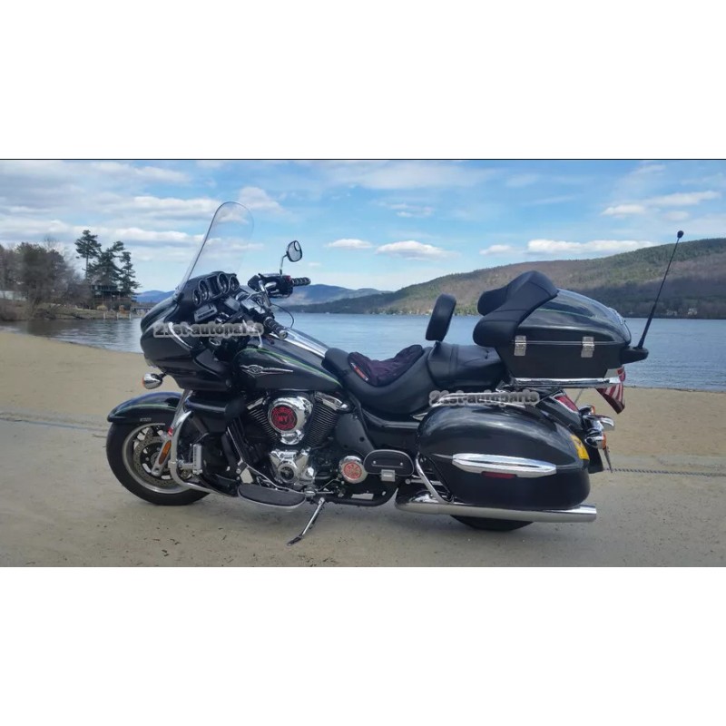 21ST Driver Backrest + Pad Mount Quick Release Fit Kawasaki