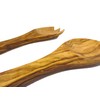 Olive Wood Salad Servers (10.5")