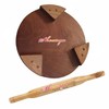 Satre Online And Marketing Circular Board with Rolling pin set