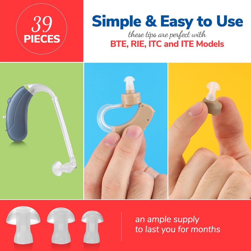Hearing Aid Domes - Universal Domes for Hearing Aids -