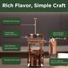 BeanNest 21 Ounce / 600ML French Press Coffee Maker -