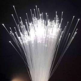PMMA Plastic End Glow Optical Fiber Light Cable for Car Home Roof LED Fiber Optic Star Ceiling Light lamp DIY Decoration (0.75mm*2m*100pcs)
