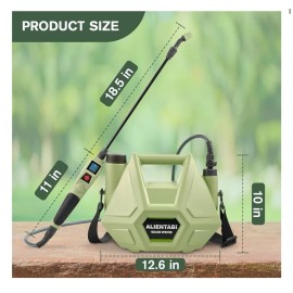 ALIENTABI 1 Gallon Battery Backpack Sprayer for Garden, Outdoor Weeding, Spraying, Cleanin