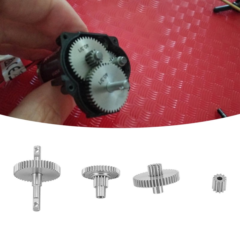 RC Crawler Gear Set Stainless Steel Easy Installation Light Precise
