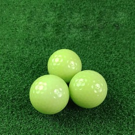 zalati Glow in the Dark Golf Balls 12 Pieces Glow Golf Balls Solar Sunlight Absorption for Reuse with Light, No LED